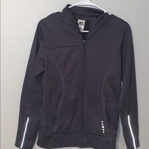 Women’s Gray Zip-Up Jacket